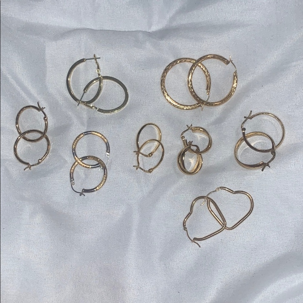 Gold hoops